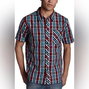 Rip Curl Men's Gonz Check Short Sleeve Woven